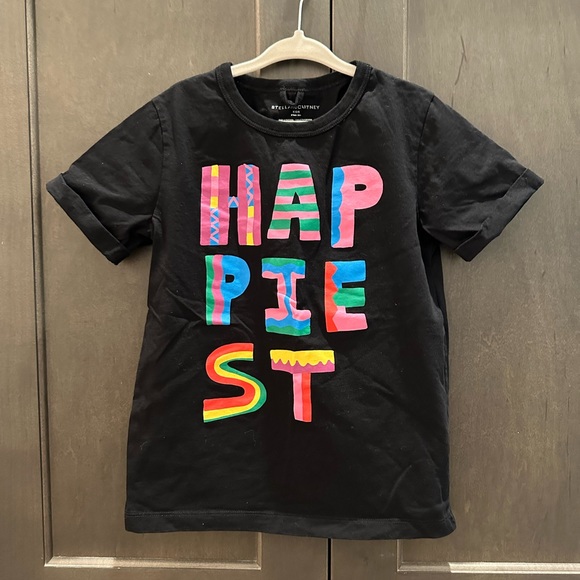 Stella McCartney Other - Stella McCartney Girl's Short Sleeve Happiest Tee